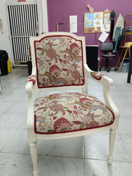 Trabajo de tapicería