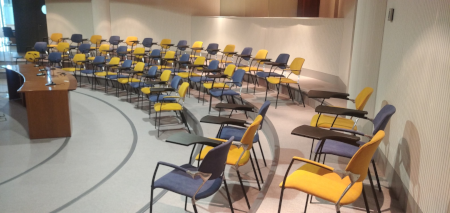 Tapizado de sillas para Edificio Usos Múltiples 2, Gobierno de Canarias.