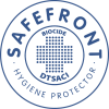 Logo del certificado SAFE FRONT HYGIENE PROTECTOR
